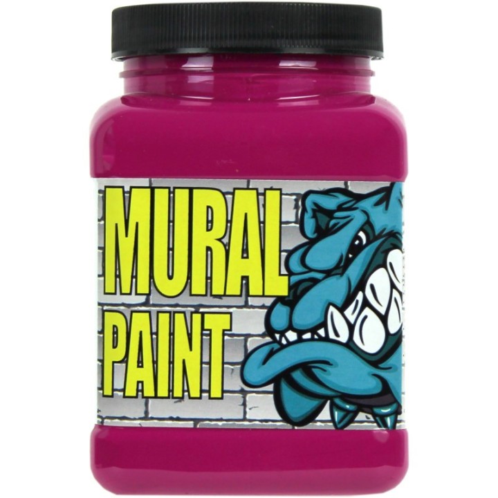 Chroma Mural Paint, Pint, Pucker (Magenta)