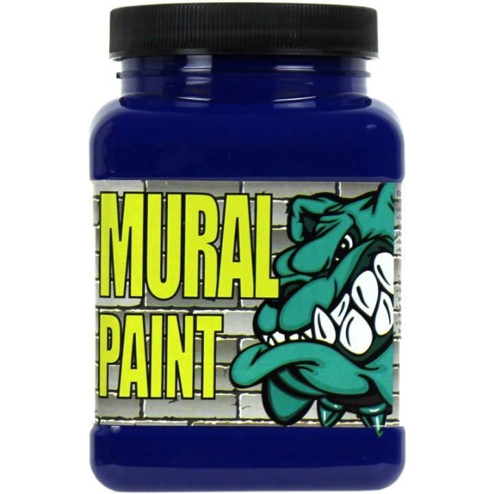 Chroma Mural Paint, Pint, Acid (Dark Blue)