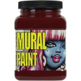 Chroma Mural Paint, Pint, Brick (Dark Red)
