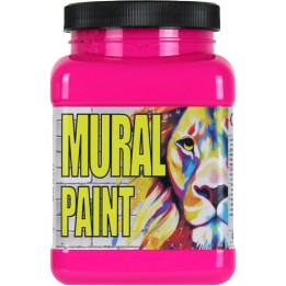 Chroma Mural Paint, Pint, Sizzling Pink (Neon)
