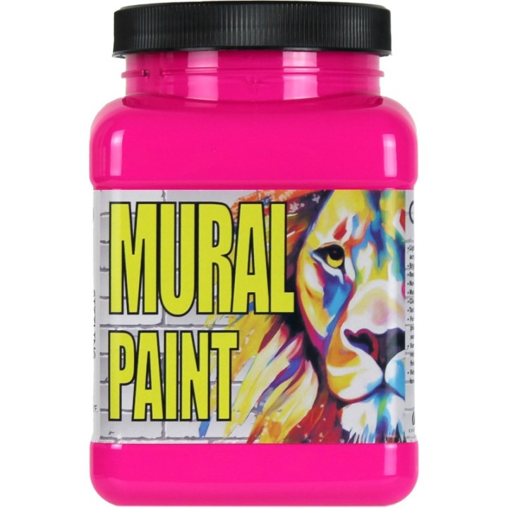 Chroma Mural Paint, Pint, Sizzling Pink (Neon)