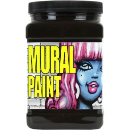 Chroma Mural Paint, 1/2 Gallon, Blacktop (Black)