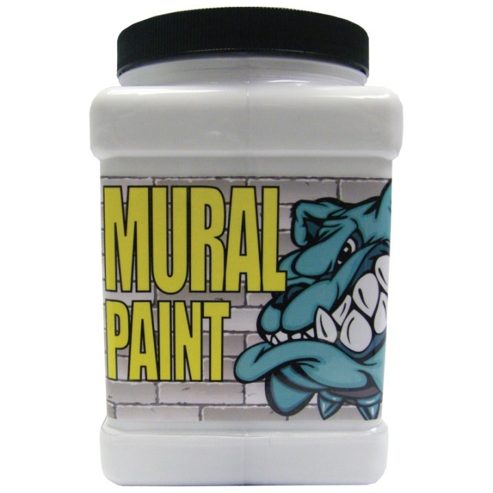 Chroma Mural Paint, 1/2 Gallon, Polar (White)