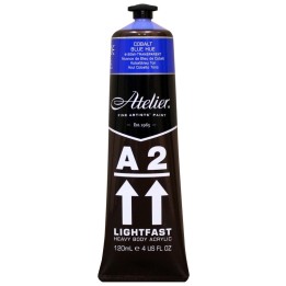 Atelier A2 Heavy Body Lightfast Artist Acrylic, 4 oz., Cobalt Blue Hue
