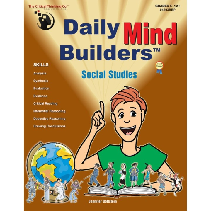 The Critical Thinking Co.™ Daily Mind Builders™: Social Studies, Grade 5-12