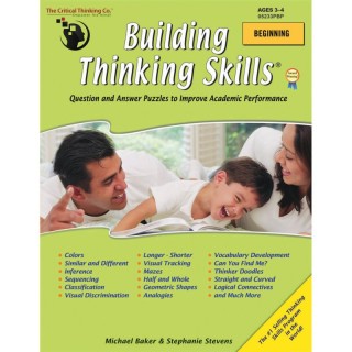 The Critical Thinking Co.™ Building Thinking Skills® Book, Beginning, Grade Pre K