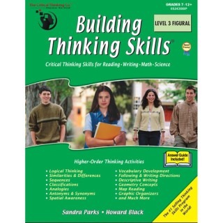 The Critical Thinking Co.™ Building Thinking Skills® Book, Level 3, Grade 7-12+