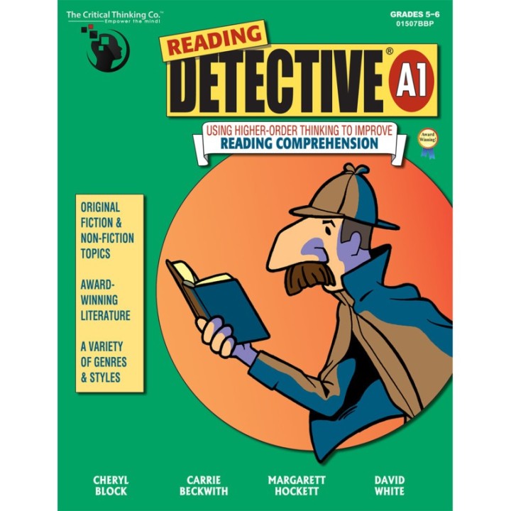 The Critical Thinking Co.™ Reading Detective® Book, A1, Grade 5-6