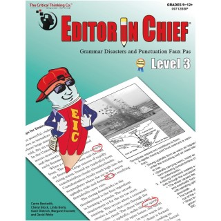 The Critical Thinking Co.™ Editor in Chief® Level 3