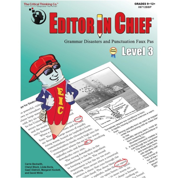 The Critical Thinking Co.™ Editor in Chief® Level 3
