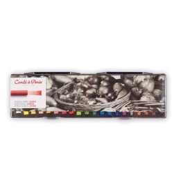 Conté à Paris Soft Pastels, Assorted Colors, Set of 20
