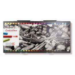 Conté à Paris Soft Pastels, Assorted Colors, Set of 50