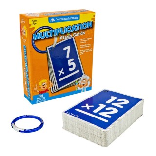 Continuum Games Multiplication Flash Cards