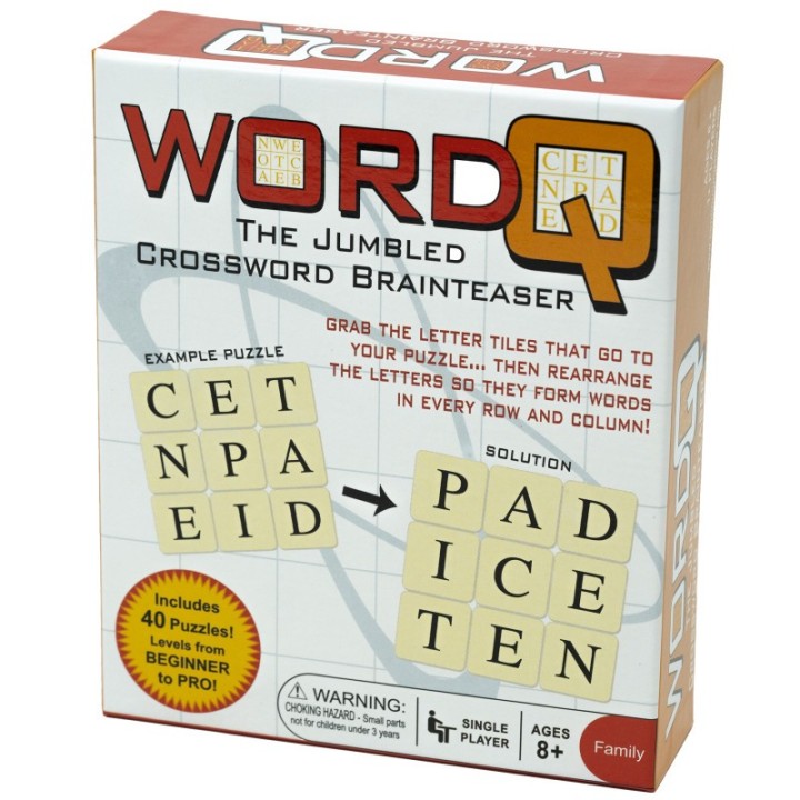 Continuum Games Word Q: The Jumbled Crossword Brainteaser Game