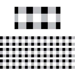 Creative Teaching Press® Buffalo Check EZ Border, 48 Feet, 3 Packs