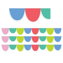 Creative Teaching Press® Rainbow Drops EZ Border, 48 Feet Per Pack, 3 Packs