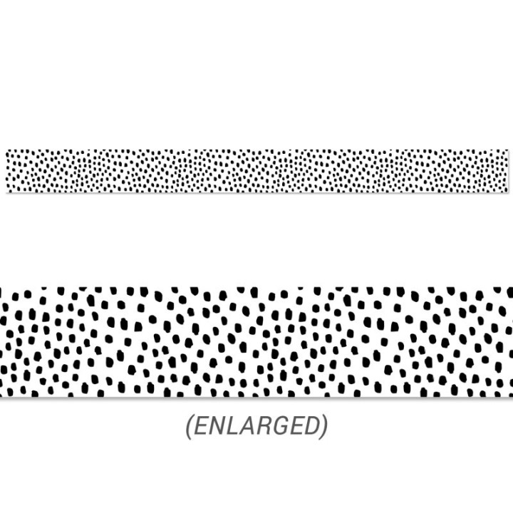 Creative Teaching Press® Black Messy Dots EZ Border, 48 Feet