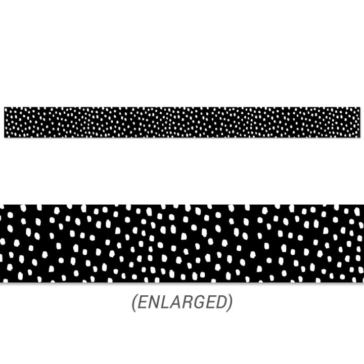 Creative Teaching Press® Messy Dots on Black EZ Border, 48 Feet