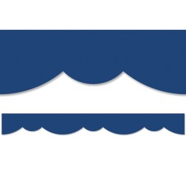 Creative Teaching Press® Blue Stylish Scallops EZ Border, 48 Feet