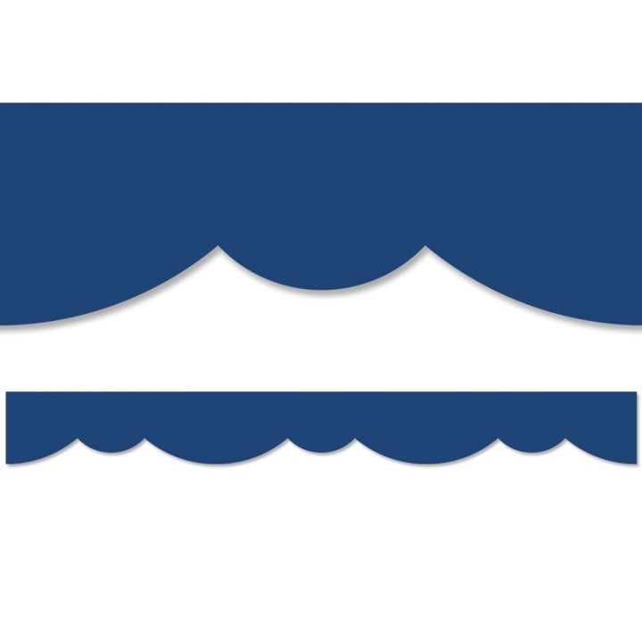 Creative Teaching Press® Blue Stylish Scallops EZ Border, 48 Feet
