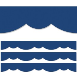 Creative Teaching Press® Blue Stylish Scallops EZ Border, 48 Feet, 3 Packs