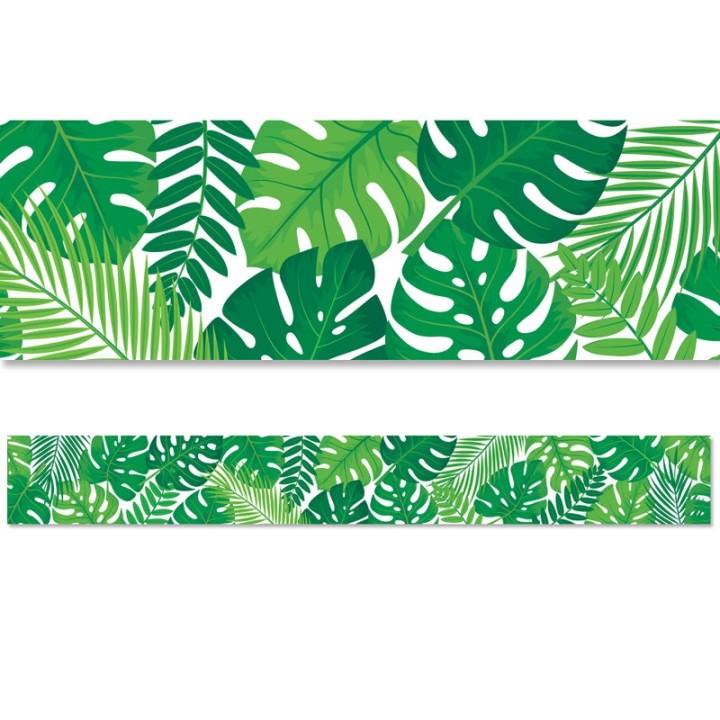 Creative Teaching Press® Tropical Leaves EZ Border, 48 Feet
