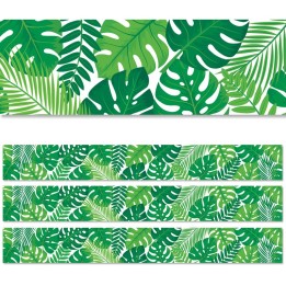 Creative Teaching Press® Tropical Leaves EZ Border, 48 Feet, 3 Packs