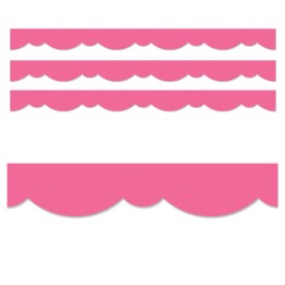 Creative Teaching Press® Core Decor Pink Stylish Scallops EZ Border™, 48 Feet Per Pack, 3 Packs