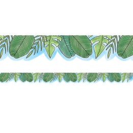 Creative Teaching Press® Safari Friends Jumbo Leaves EZ Border, 48 Feet