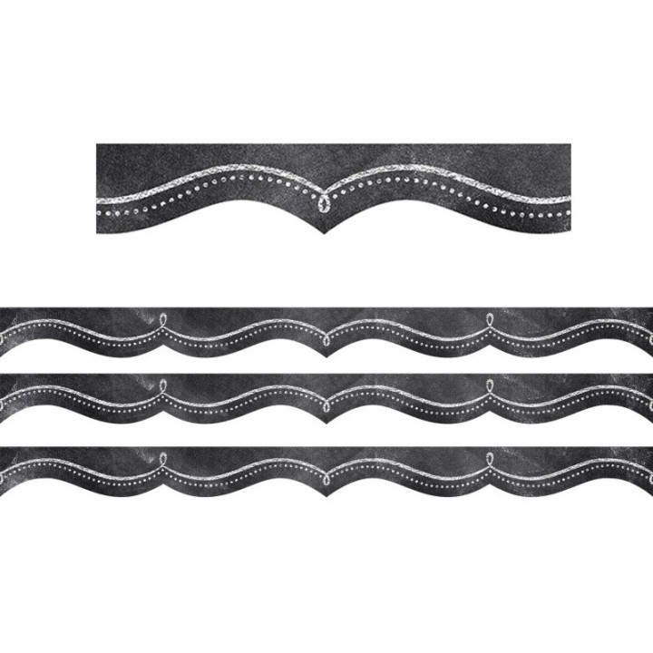 Creative Teaching Press® Dotted Swirl EZ Border, 48 Feet Per Pack, 3 Packs