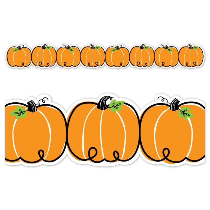 Creative Teaching Press® Doodle Pumpkins EZ Border, 48 Feet