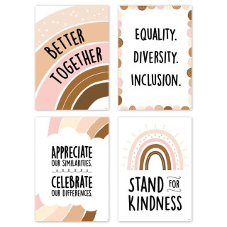 Creative Teaching Press® Stand Together Inspire U™ 4-Poster Pack