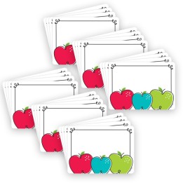 Creative Teaching Press® Doodle Apples Labels, 3-1/2" x 2-1/2", 36 Per Pack, 6 Packs
