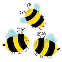Creative Teaching Press® Busy Bees 6" Designer Cut-Outs, Pack of 36