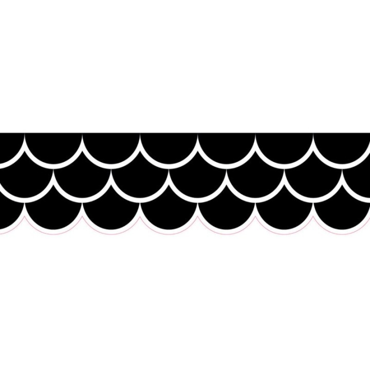Creative Teaching Press® Black Scallops EZ Border™, 48 Feet