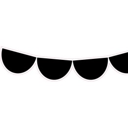 Creative Teaching Press® Black Half-Dots EZ Border™, 48 Feet