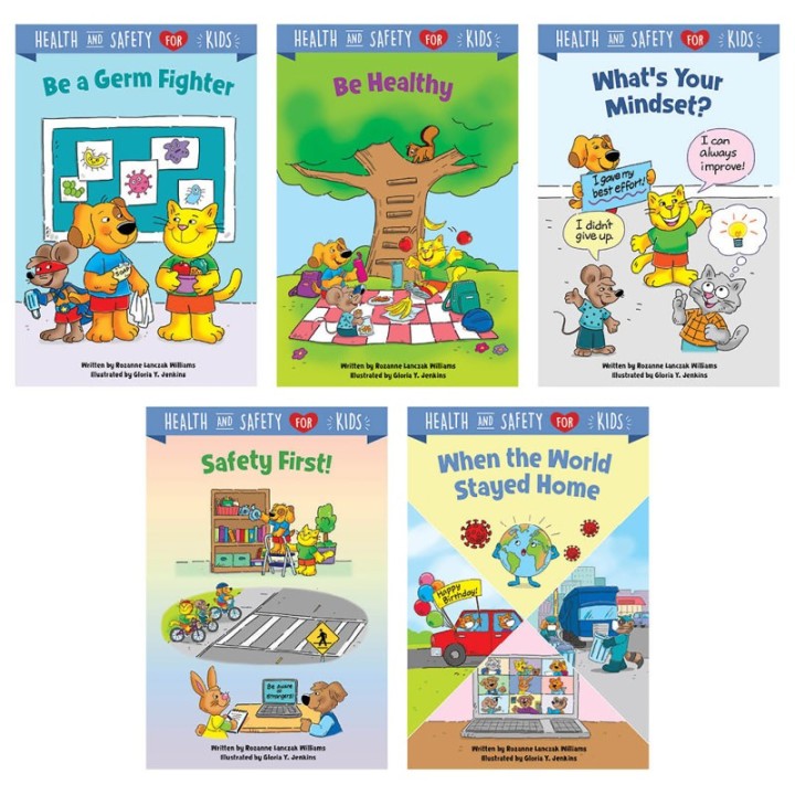 Creative Teaching Press® Health & Safety for Kids, 5-Book Pack