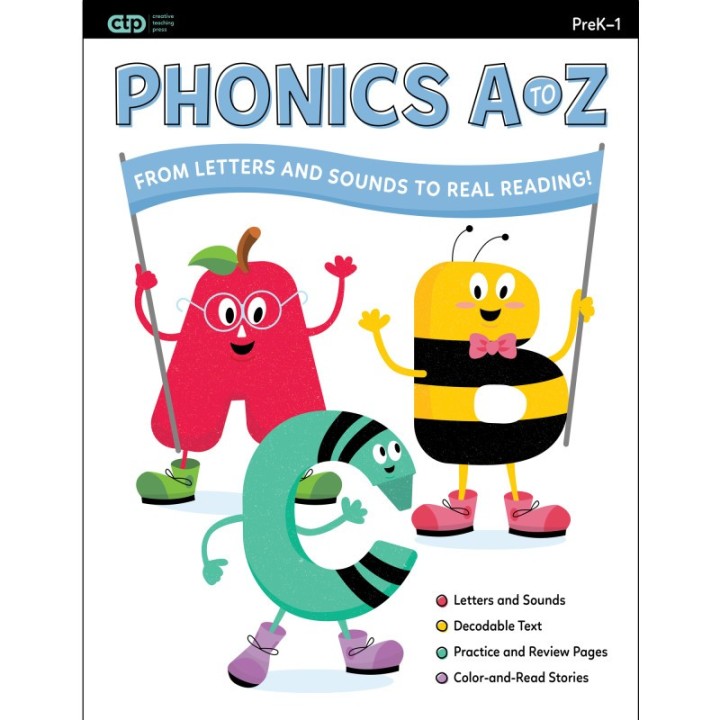 Creative Teaching Press® Phonics A to Z Resource Book