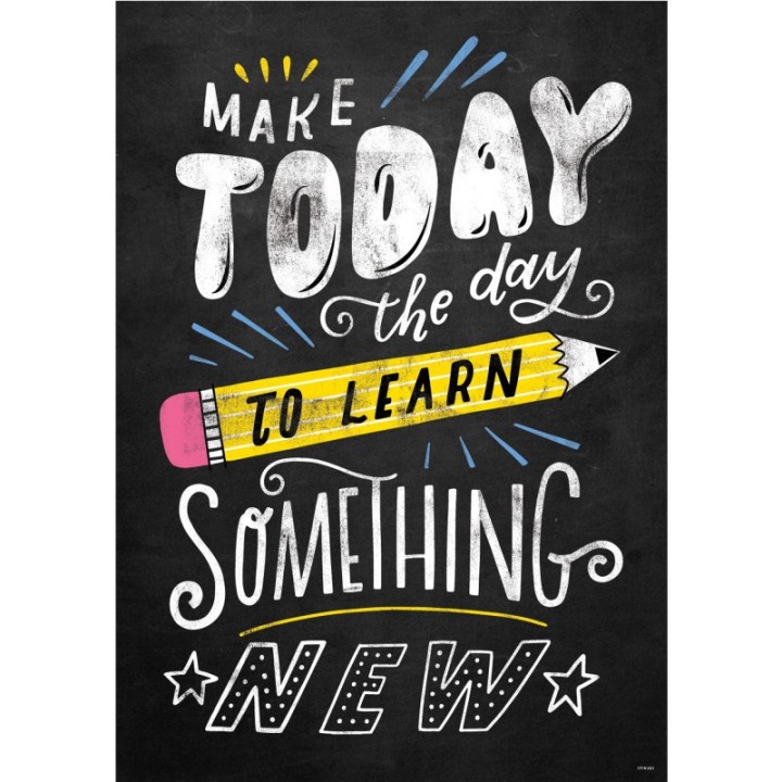 Creative Teaching Press® Make Today The Day To... Inspire U Poster