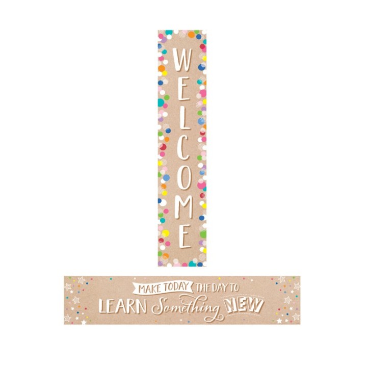 Creative Teaching Press® Krafty Pop Welcome Banner