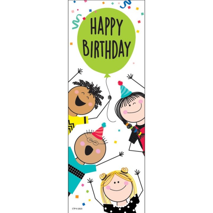 Creative Teaching Press® Happy Birthday Bookmark, Pack of 30