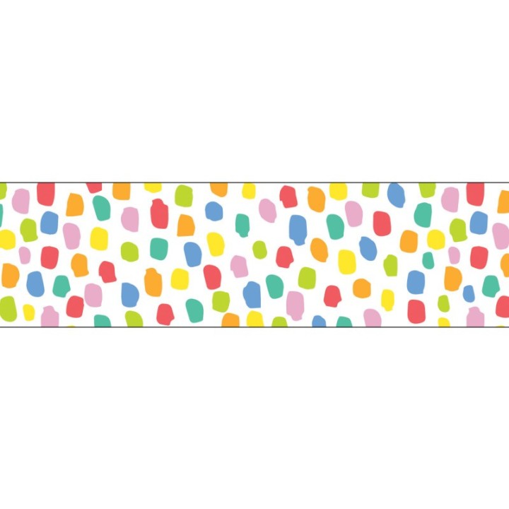 Creative Teaching Press® Core Decor Colorful Messy Dots EZ Border, 48 Feet