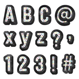 Creative Teaching Press® Chalk It Up! Colorful Chalk Designer Letters, 216 Pieces