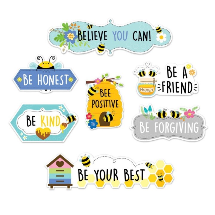 Creative Teaching Press® Busy Bees Positive Mini Bulletin Board Set