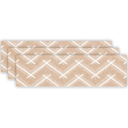 Creative Teaching Press® Krafty Pop Kraft Chevron EZ Border, 48 Feet Per Pack, 3 Packs