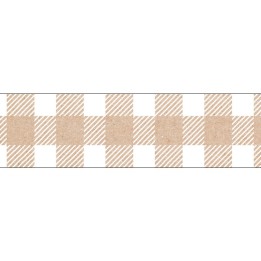 Creative Teaching Press® Krafty Pop Kraft Buffalo Check EZ Border, 48 Feet