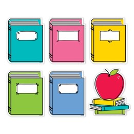 Creative Teaching Press® Core Decor Doodle Books 6" Designer Cut-Outs, Pack of 36