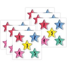 Creative Teaching Press® Star Bright Calendar Days Top Classroom Decorating Accents, 35 Per Pack, 6 Packs