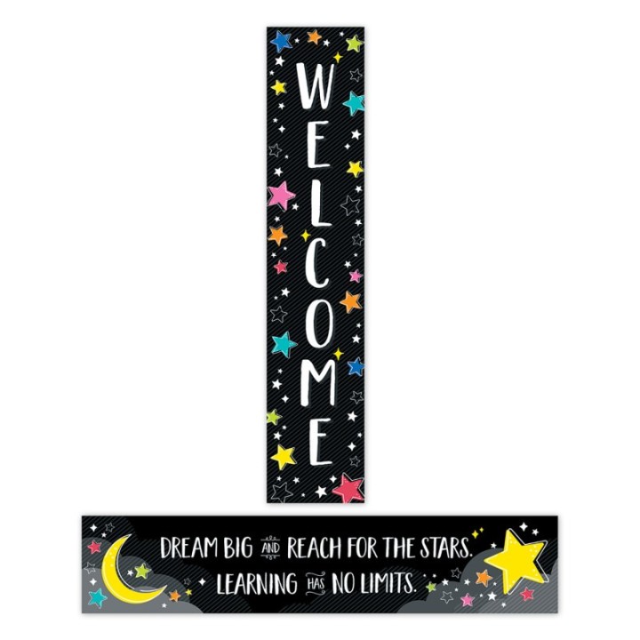 Creative Teaching Press® Star Bright Welcome Banner, 8" x 39"