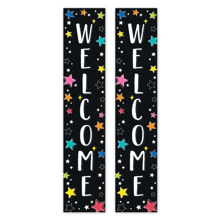 Creative Teaching Press® Star Bright Welcome Banner, 8" x 39", Pack of 2